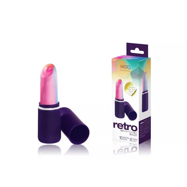 VeDO Retro Rechargeable Bullet Vibrator at Spencer's