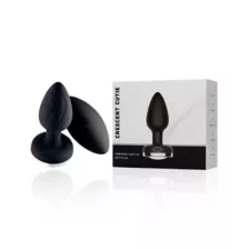 Crescent Cutie Silicone Vibrating Light-Up Butt Plug at Spencer's