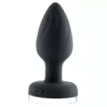 Crescent Cutie Silicone Vibrating Light-Up Butt Plug at Spencer's