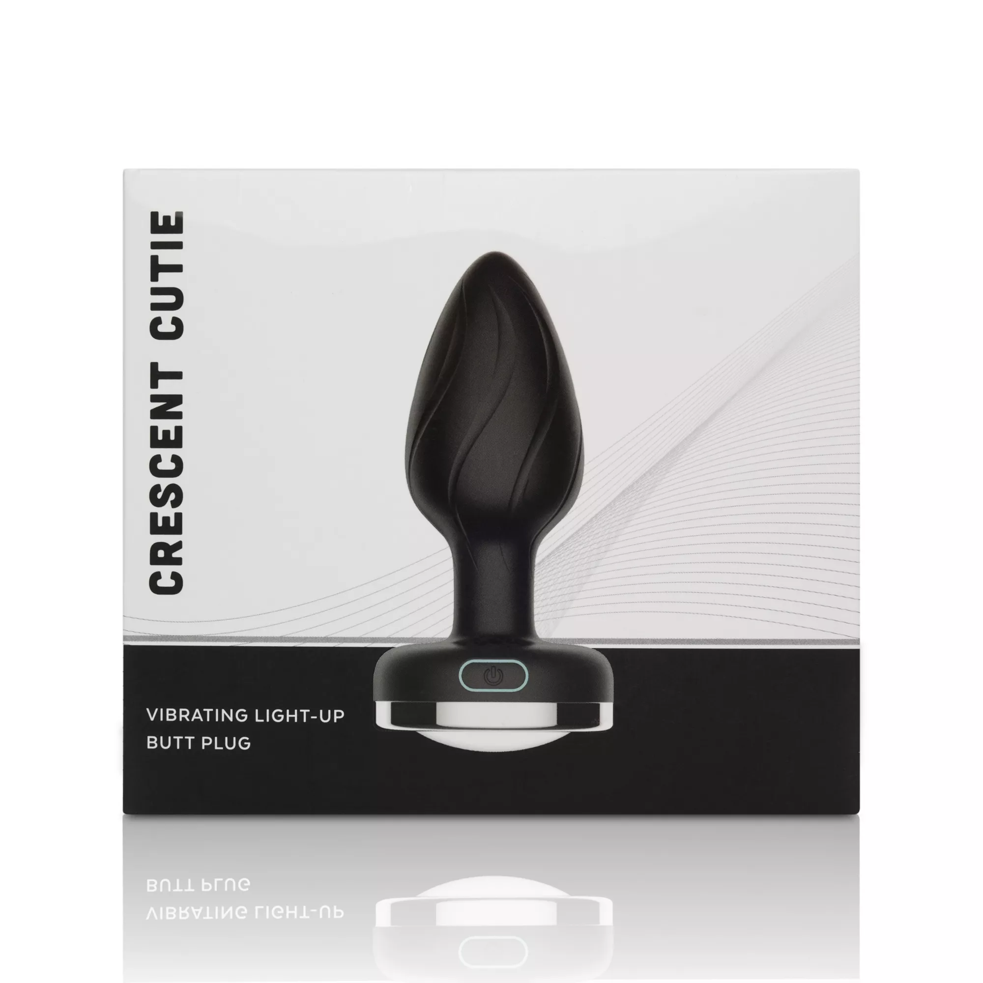Crescent Cutie Silicone Vibrating Light-Up Butt Plug at Spencer's
