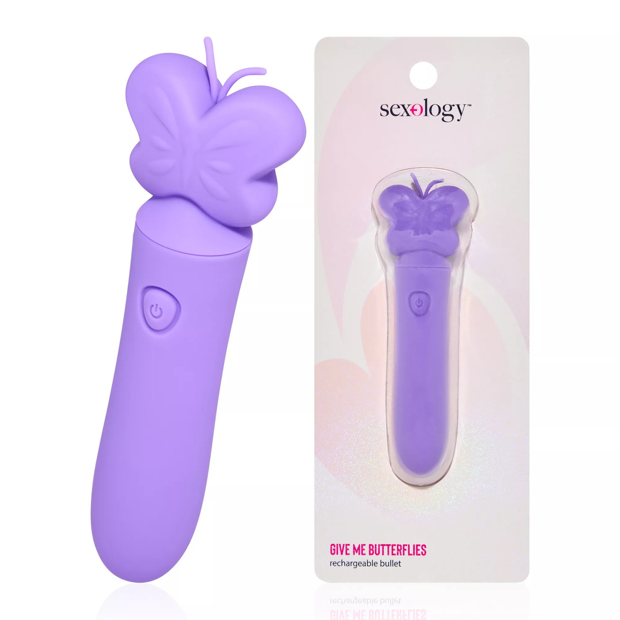 Give Me Butterflies Bullet Vibrator - Sexology at Spencer's