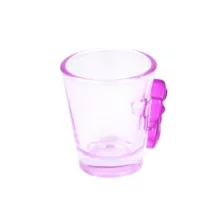 Pink Bow Molded Shot Glass - 2 oz. at Spencer's