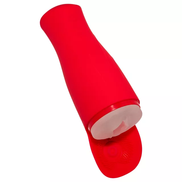 Fully Tapped Ball Tapping Vibrating Stroker - Arouz'd at Spencer's