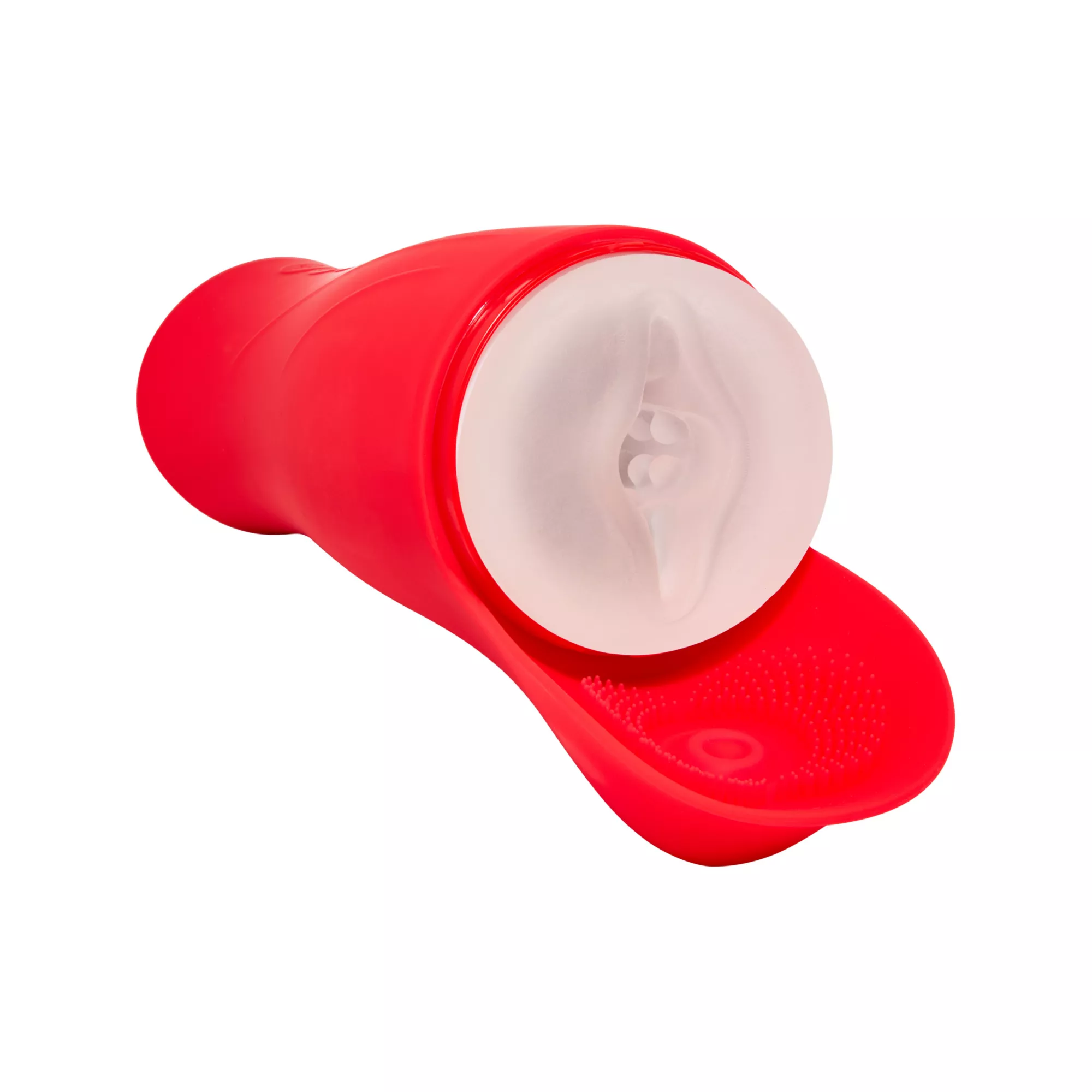 Fully Tapped Ball Tapping Vibrating Stroker - Arouz'd at Spencer's