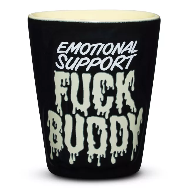 Emotional Support Fuck Buddy Shot Glass - 2 oz. at Spencer's