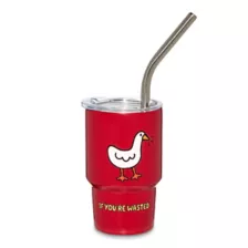 Honk If You're Wasted Mini Tumbler with Straw - 3 oz. at Spencer's