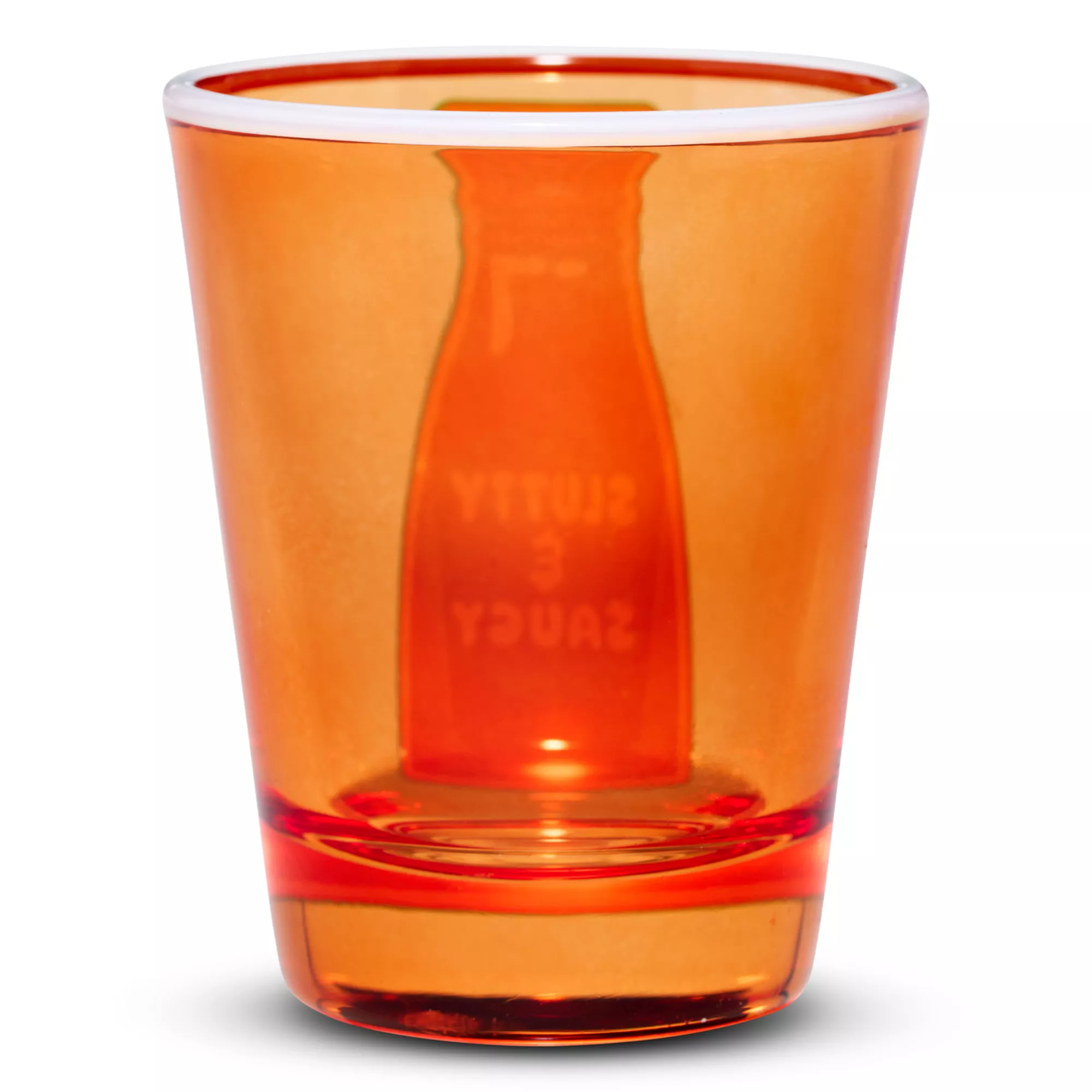 Slutty and Saucy Shot Glass - 1.5 oz. at Spencer's