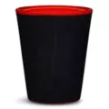 Black and Red Playboy Bunny Matte Shot Glass - 2 oz. at Spencer's