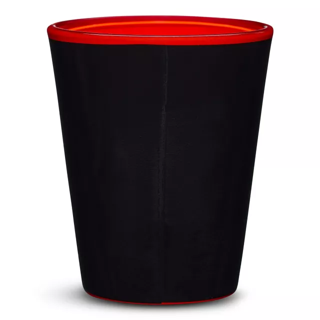 Black and Red Playboy Bunny Matte Shot Glass - 2 oz. at Spencer's