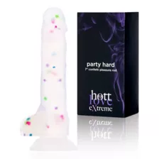 Party Hard Suction Cup Confetti Dildo - Hott Love Extreme at Spencer's