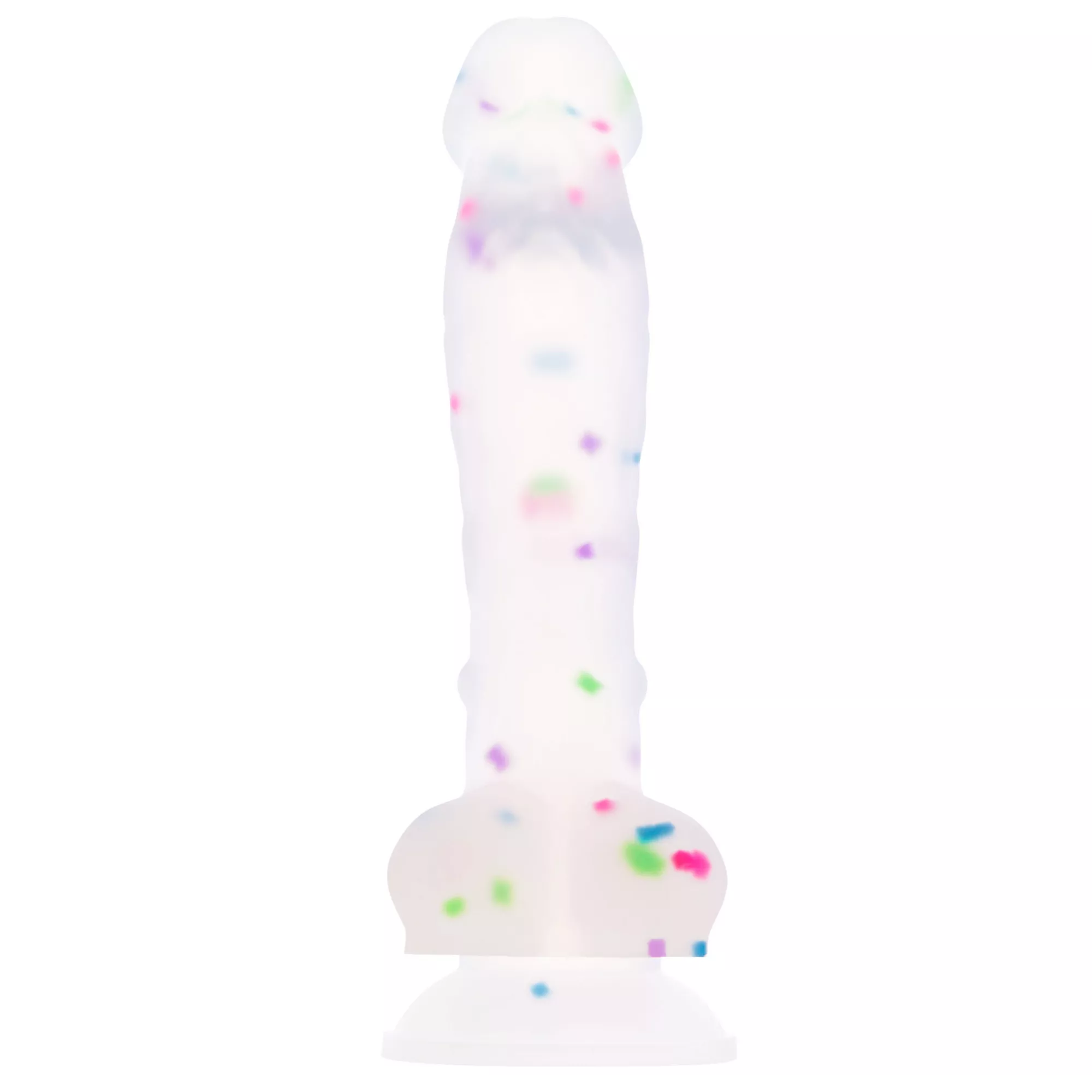 Party Hard Suction Cup Confetti Dildo - Hott Love Extreme at Spencer's