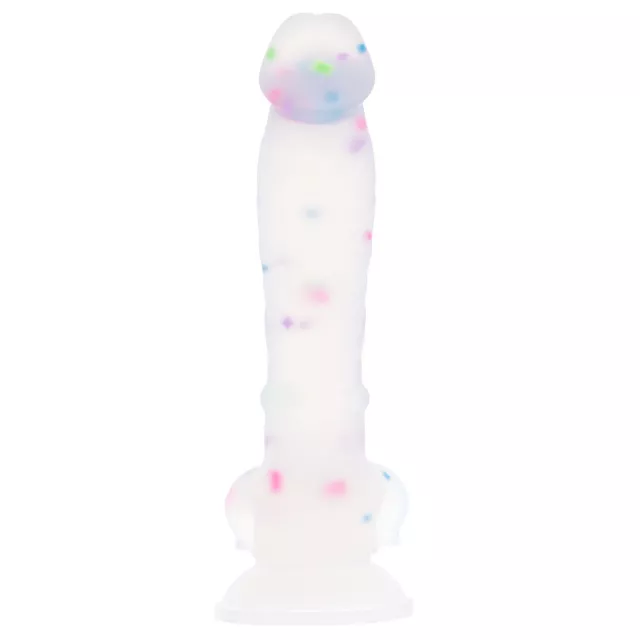 Party Hard Suction Cup Confetti Dildo - Hott Love Extreme at Spencer's