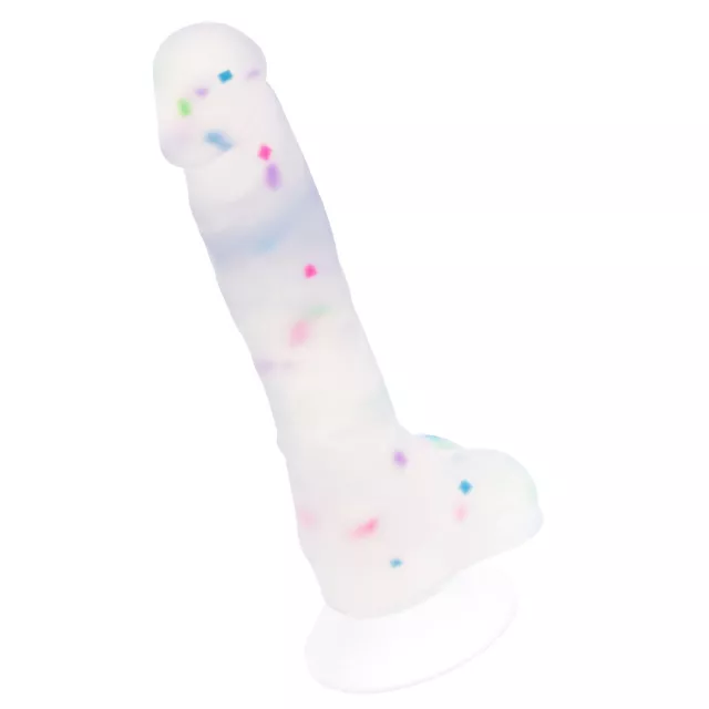 Party Hard Suction Cup Confetti Dildo - Hott Love Extreme at Spencer's