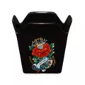 Ed Hardy Love Kills Slowly Take Out Bowl with Chopsticks - 16 oz. at Spencer's