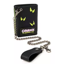Courage the Cowardly Dog Lenticular Chain Wallet at Spencer's