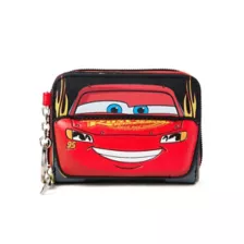 Lightning McQueen Face Zip Wallet - Cars at Spencer's