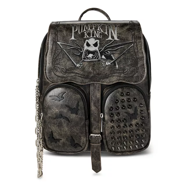 Pumpkin King Grunge Mini Backpack - The Nightmare Before Christmas at Spencer's