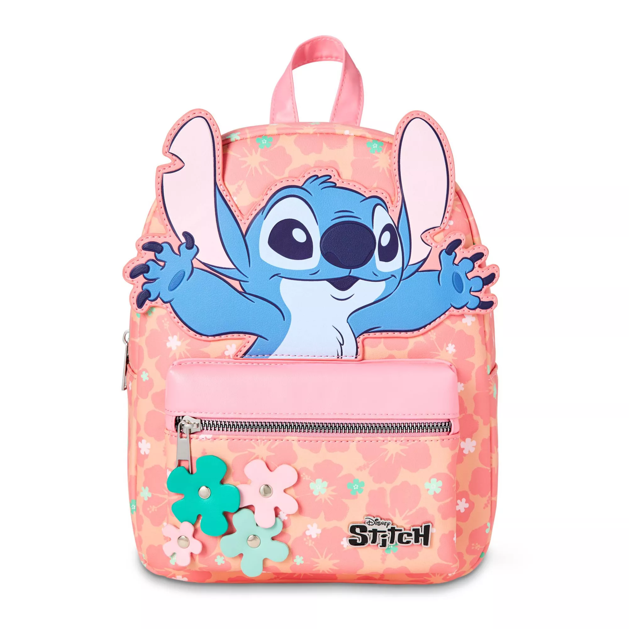 Floral Stitch Mini Backpack - Lilo & Stitch at Spencer's