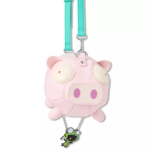 Piggy Crossbody Bag with Gir - Invader Zim at Spencer's