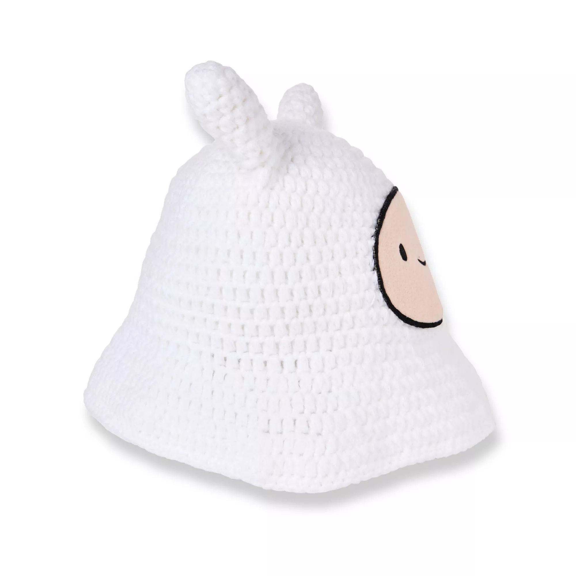 Finn 3D Ears Thick Knit Bucket Hat - Adventure Time