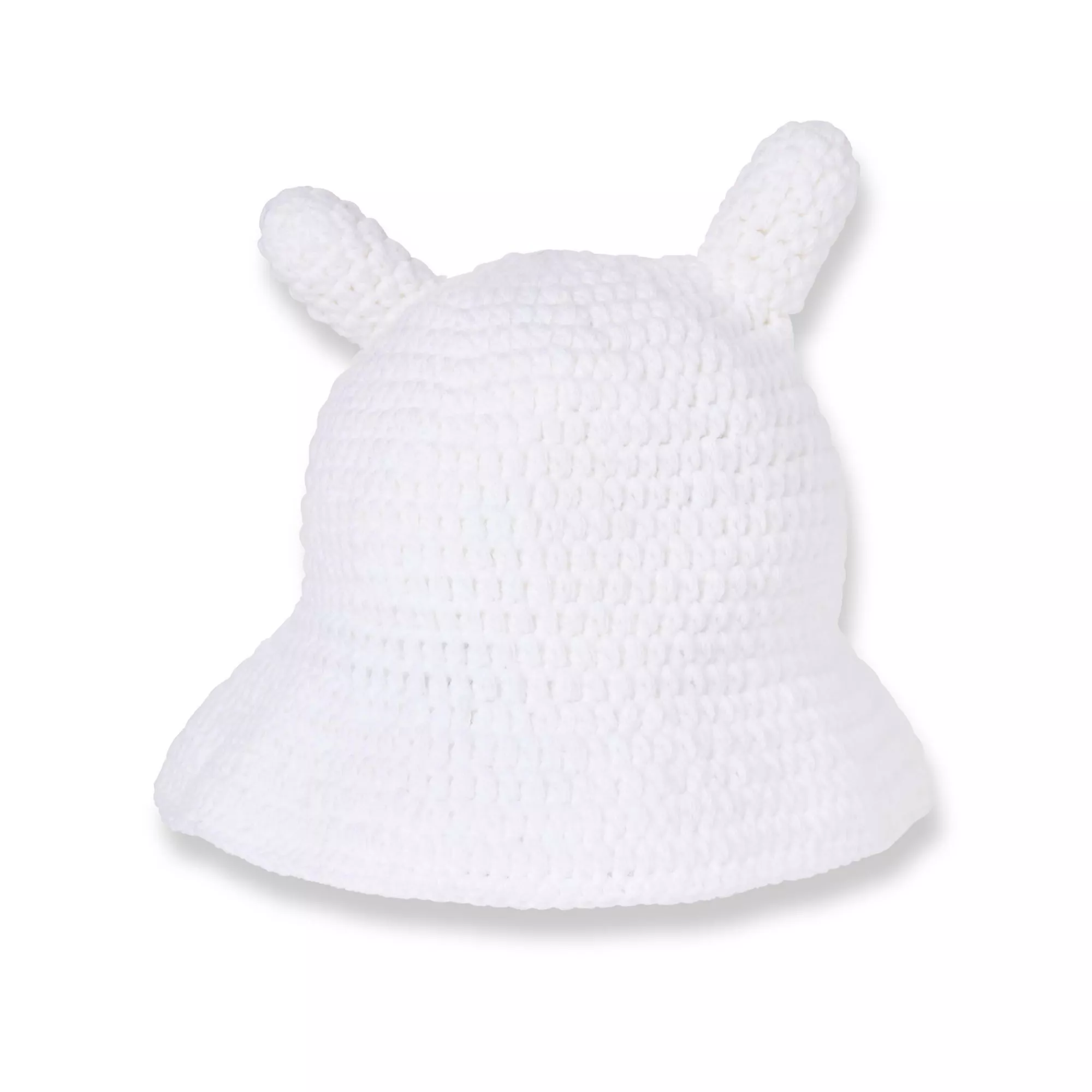 Finn 3D Ears Thick Knit Bucket Hat - Adventure Time