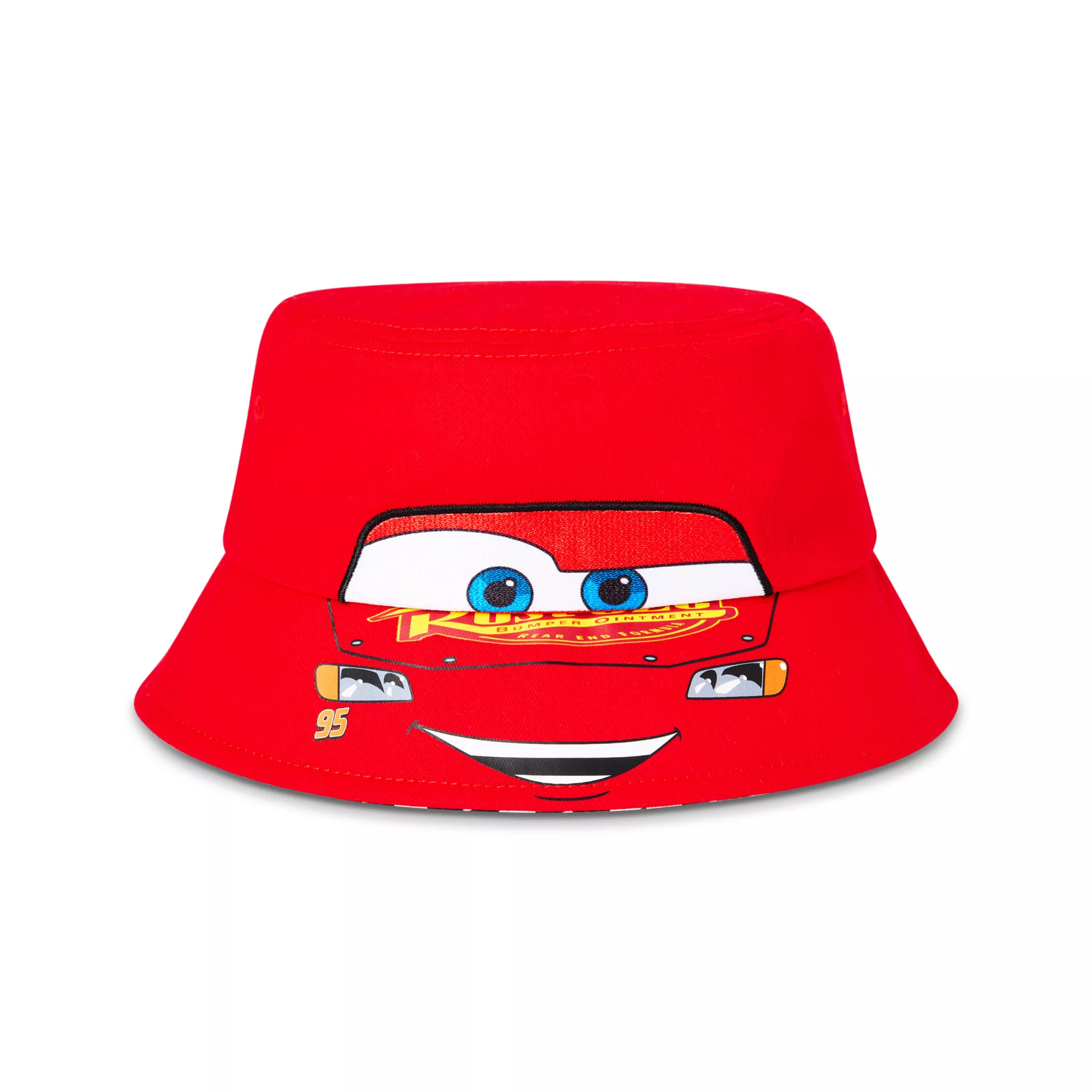 Lightning McQueen Big Face Bucket Hat - Cars at Spencer's