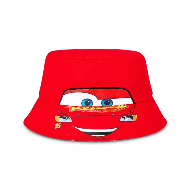 Lightning McQueen Big Face Bucket Hat - Cars at Spencer's
