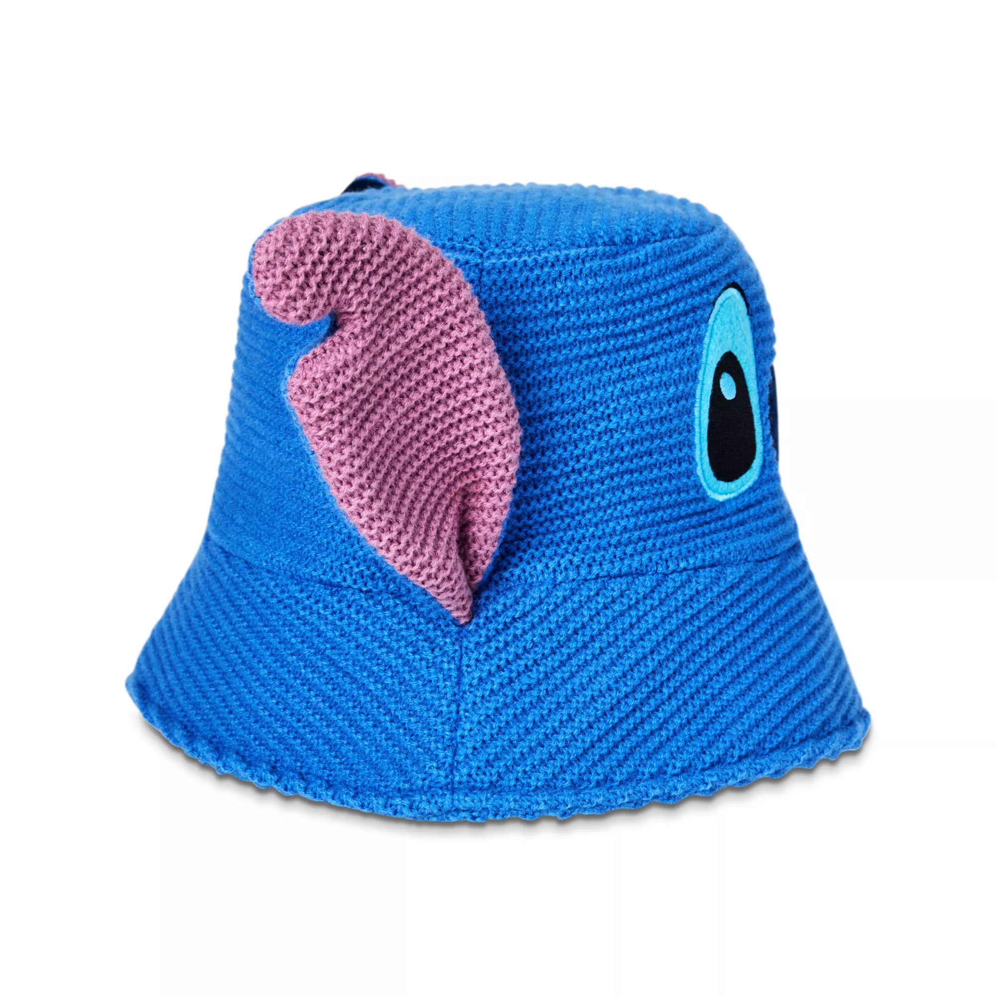 Stitch 3D Ears Thick Knit Bucket Hat - Lilo & Stitch at Spencer's