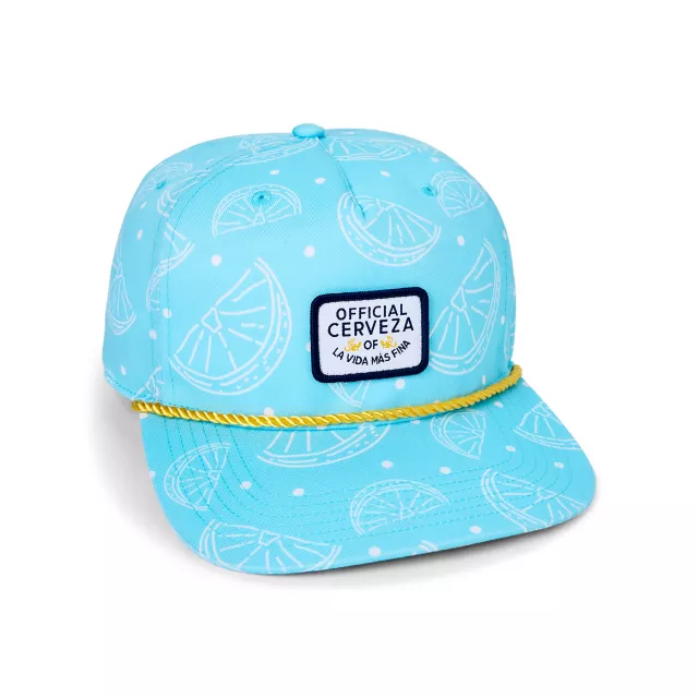 Corona Lime Print Grandpa Hat at Spencer's