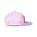 Pastel Pink Friday the 13th Snapback Hat at Spencer's