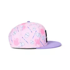 Pastel Pink Friday the 13th Snapback Hat at Spencer's