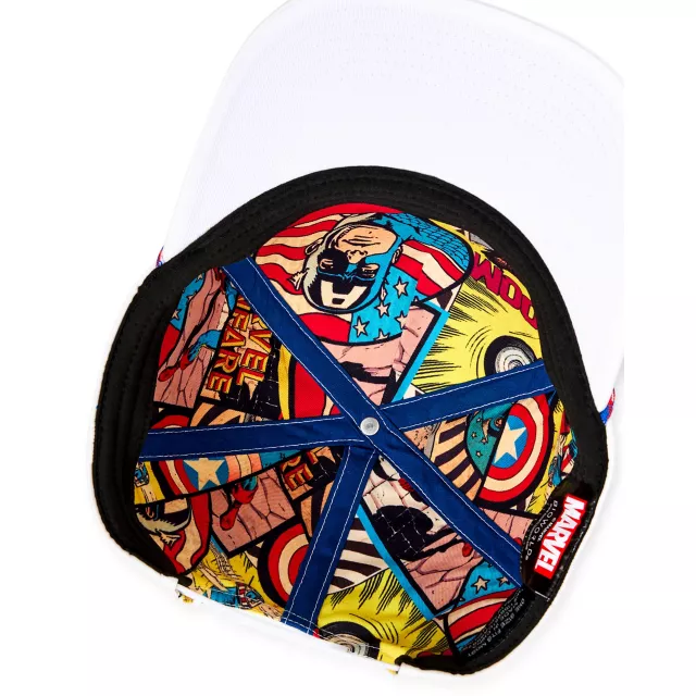 Captain American Shield Snapback Hat - Marvel at Spencer's
