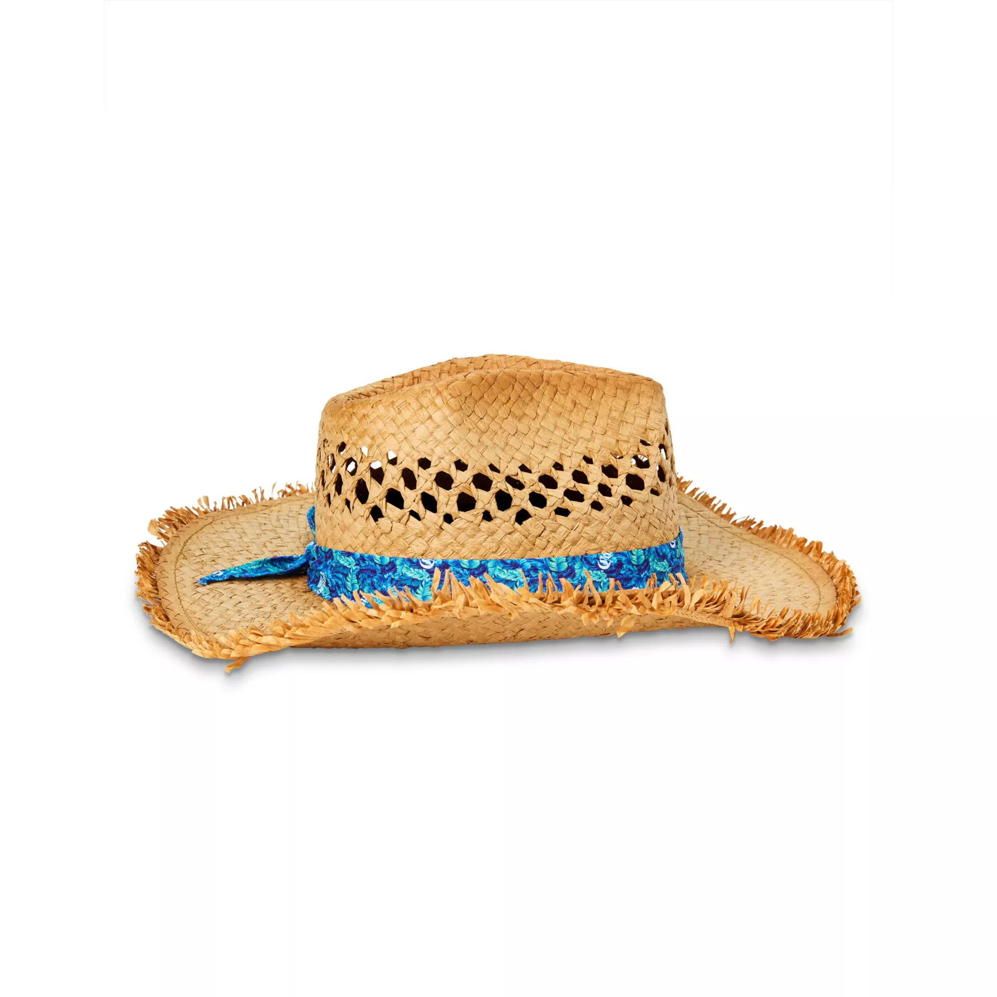 Corona Distressed Straw Cowboy Hat