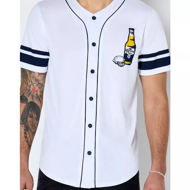 White Corona Jersey at Spencer's