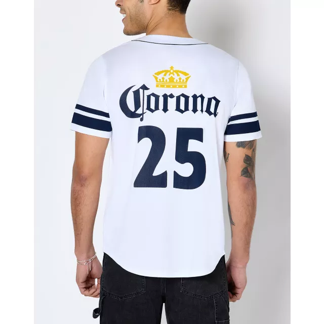 White Corona Jersey at Spencer's