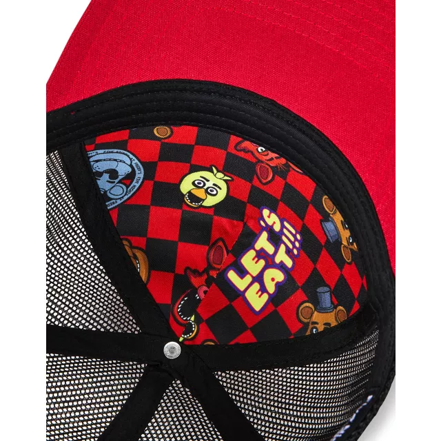 Red Freddy Fazbear Snapback Hat - Five Nights at Freddy’s at Spencer's
