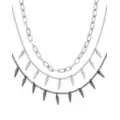 Multi-Pack Chain Spike Choker Necklaces - 3 Pack at Spencer's