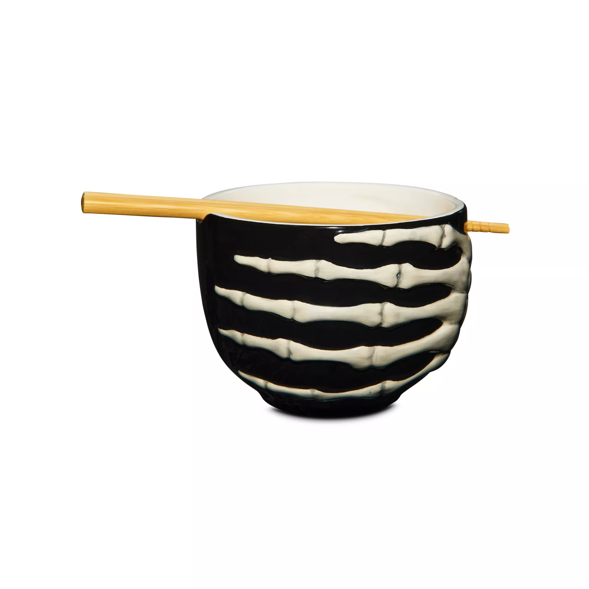 Skeletal Hand Bowl with Chopsticks at Spencer's