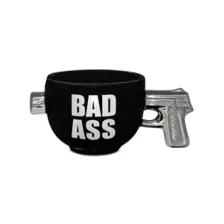 Badass Molded Gun Bowl with Chopsticks at Spencer's