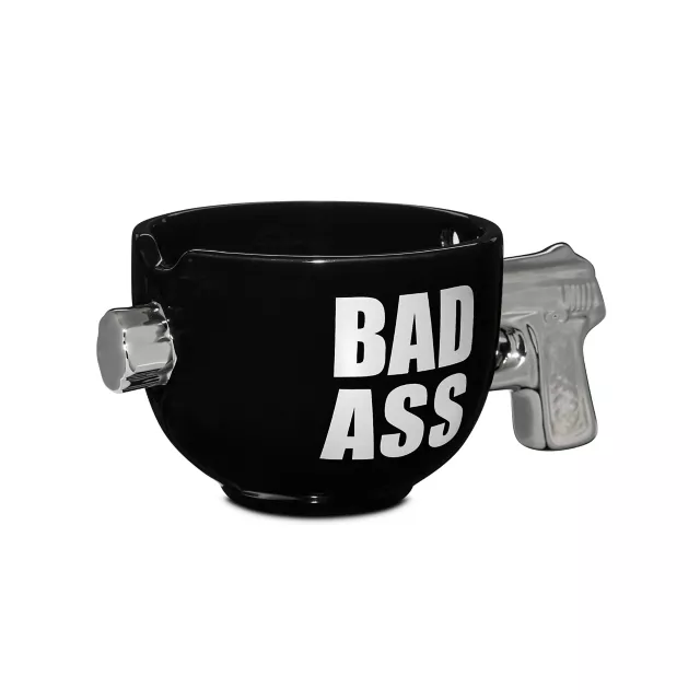 Badass Molded Gun Bowl with Chopsticks at Spencer's