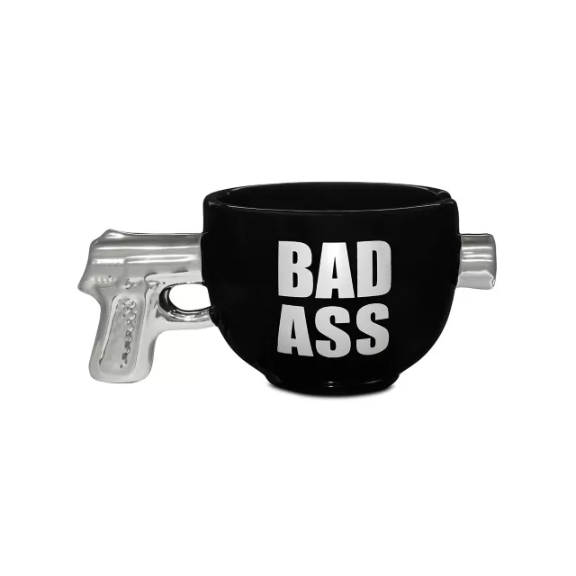 Badass Molded Gun Bowl with Chopsticks at Spencer's