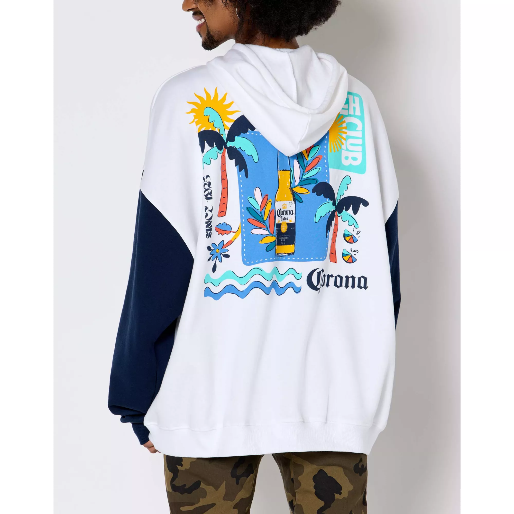 Beach Club Hoodie - Corona at Spencer's