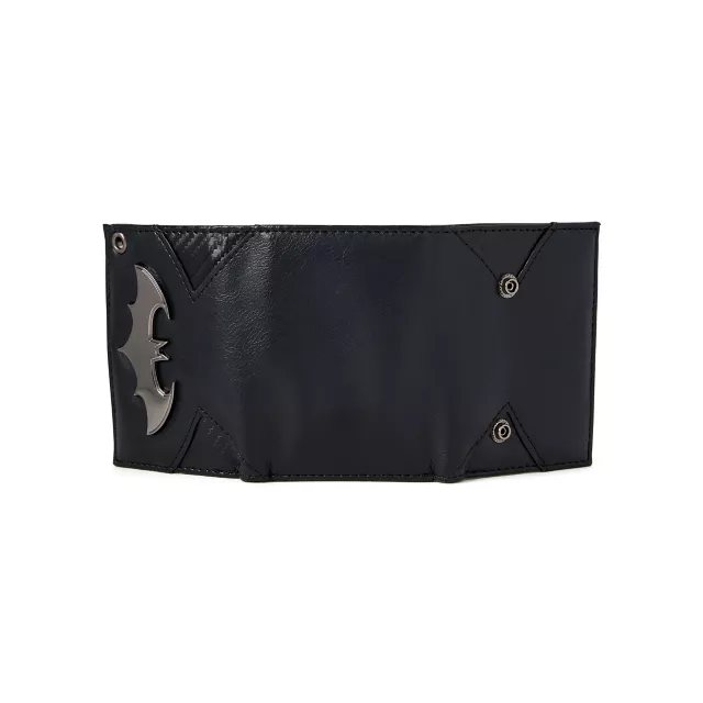Batman Metal Logo Chain Wallet at Spencer's