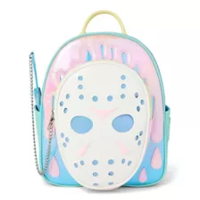 Pastel Jason Mask Mini Backpack - Friday the 13th at Spencer's
