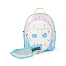 Pastel Jason Mask Mini Backpack - Friday the 13th at Spencer's