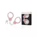 Pleasure Bound Pink Rhinestone Cuffs at Spencer's