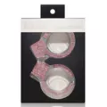 Pleasure Bound Pink Rhinestone Cuffs at Spencer's