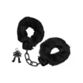 Black Furry Cuffs - Pleasure Bound at Spencer's