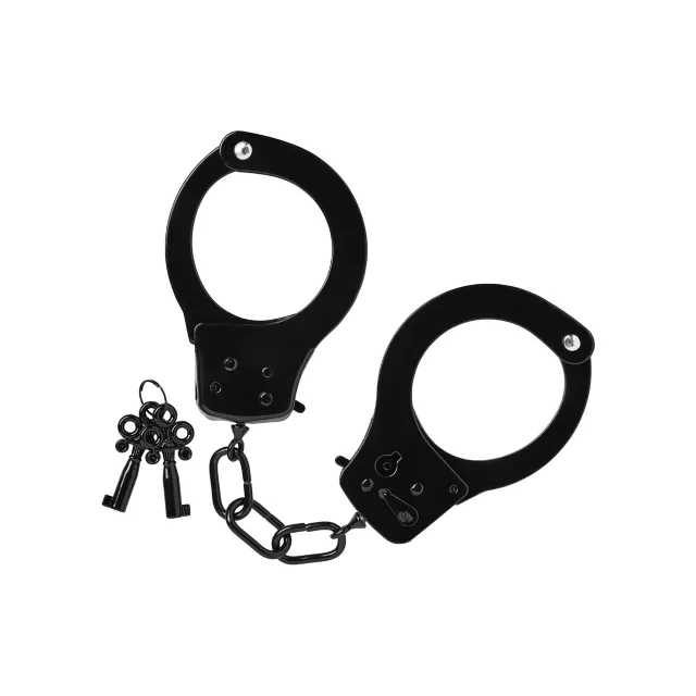 Metal Cuffs and Rope Set - Pleasure Bound at Spencer's