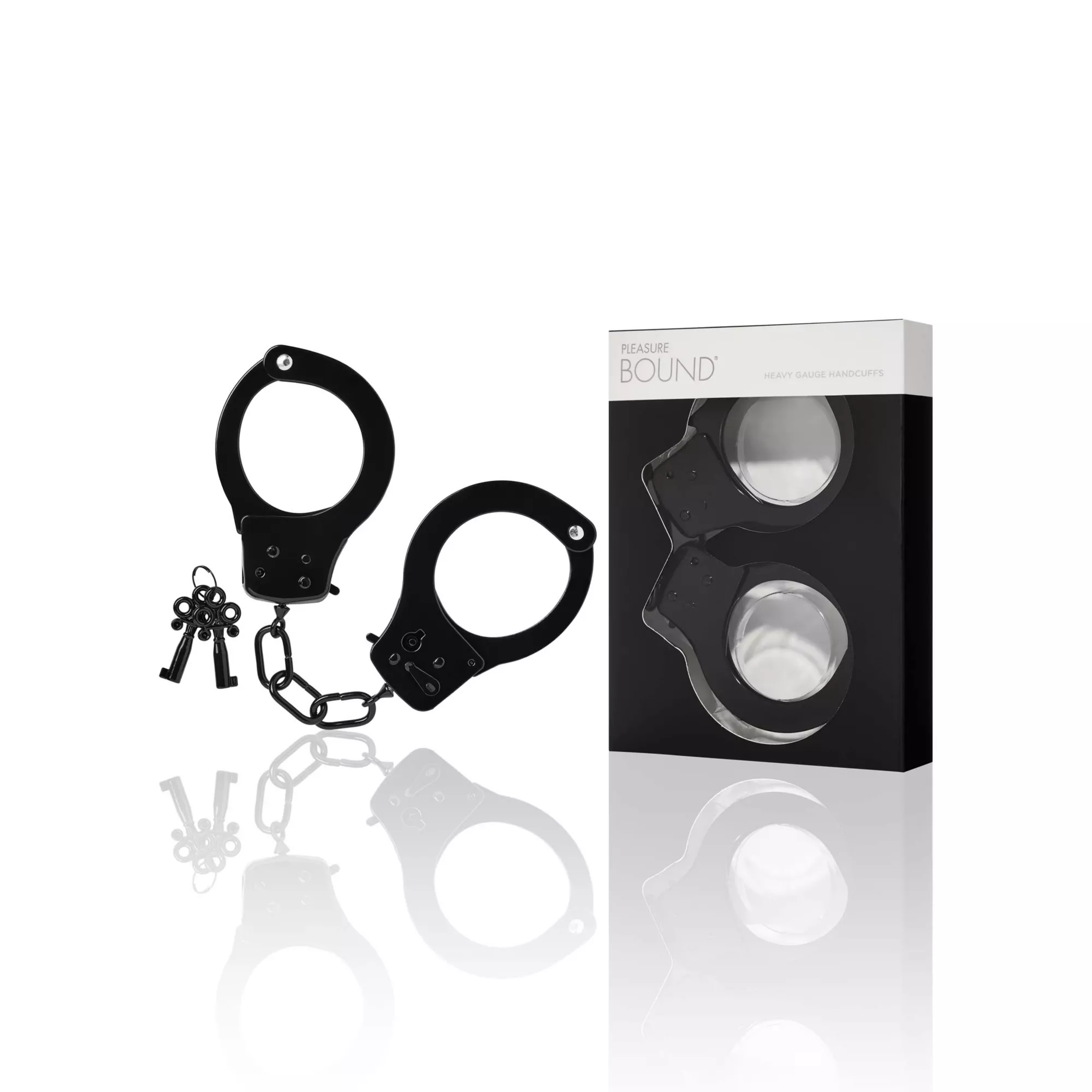 Heavy Gauge Handcuffs - Pleasure Bound at Spencer's